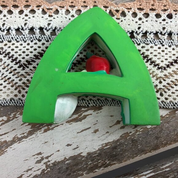 Mary Engelbreit Letter A Initial Monogram Free Standing Artist Figurine 1999 Vtg - Picture 3 of 4